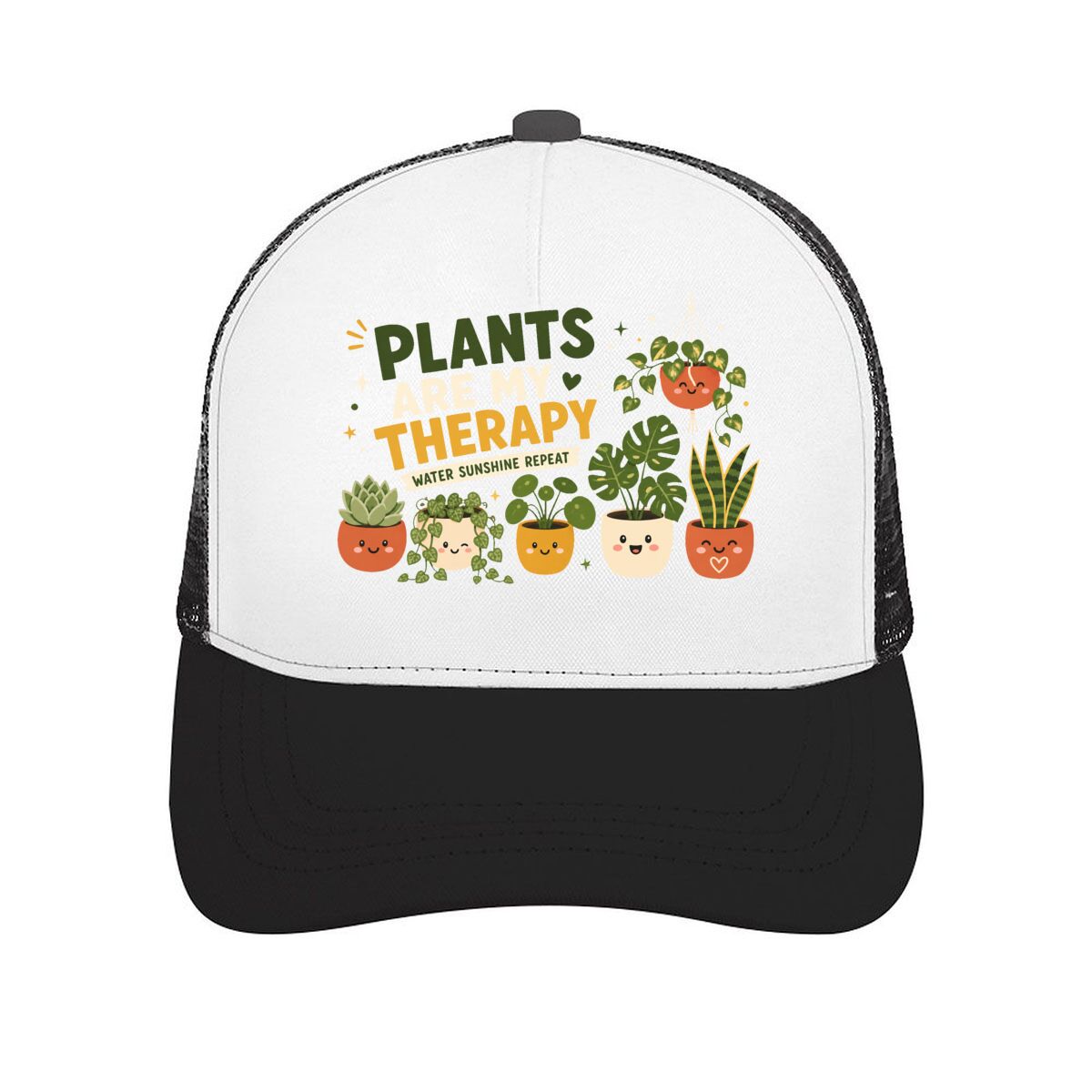 Plant Parent Hat - Gorra de béisbol de malla con