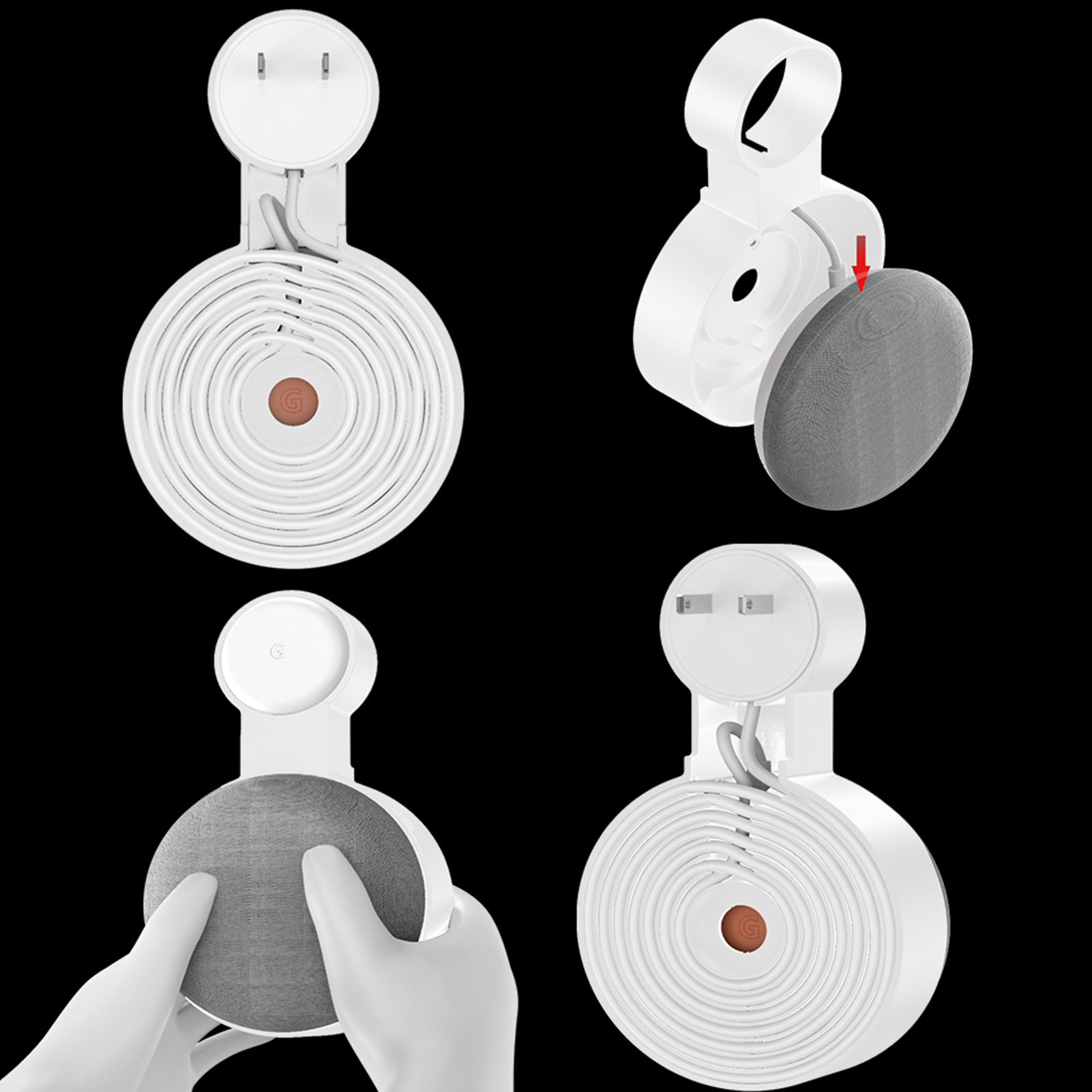 Google Speaker Nest Mini - Soporte de pared para Google Nest